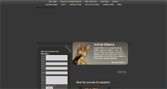 Desktop Screenshot of animalalliancenj.org